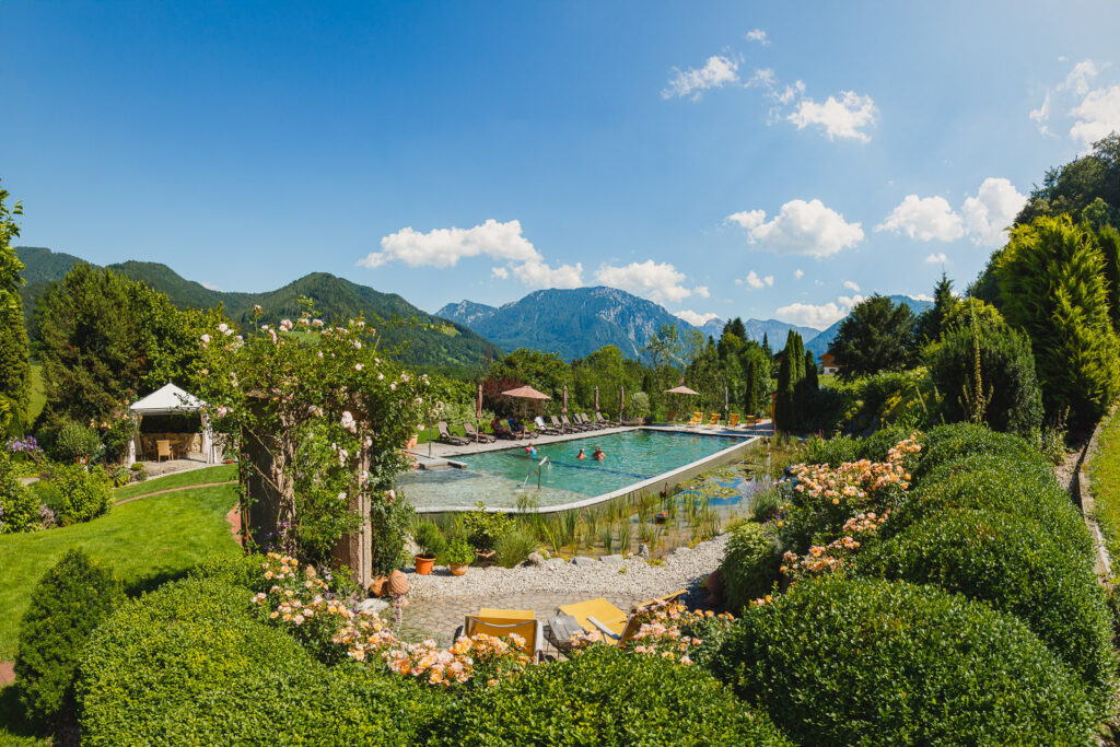 Schwimmteich Lohener Hof - Ferienwohnungen in Ruhpolding